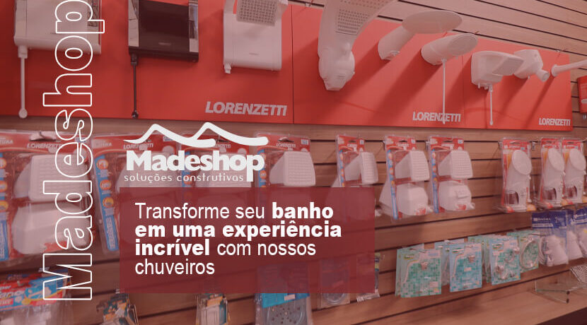 Transforme seu banho em uma experiência incrível com nossos chuveiros