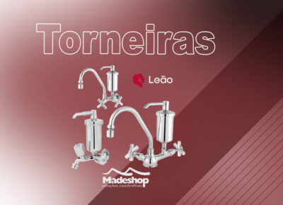 Torneiras leão com filtro