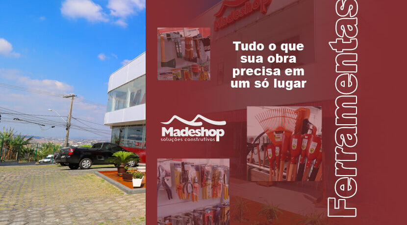 Tudo o que a sua obra precisa em um só lugar