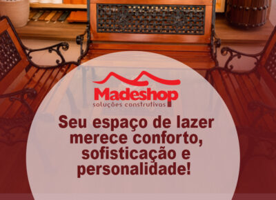 Seu espaço de lazer merece conforto, sofisticação e personalidade!