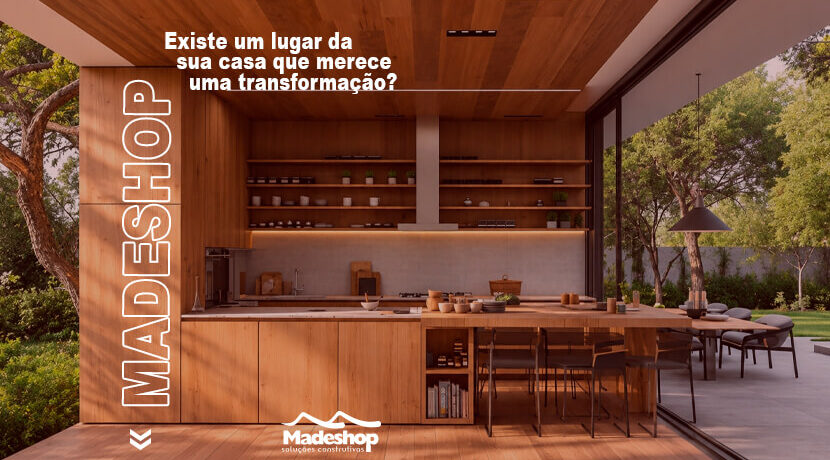Existe um lugar da sua casa que merece uma transformação?