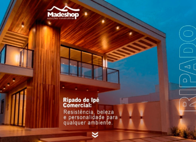 Ripado de ipê comercial: Resistência, beleza e personalidade para qualquer ambiente.