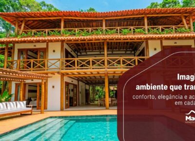 Imagine um ambiente que transmite conforto, elegância e aconchego em cada detalhe